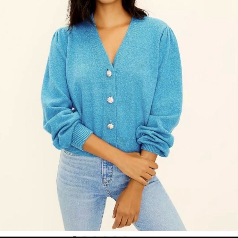 LOFT Sky Blue Knit Top